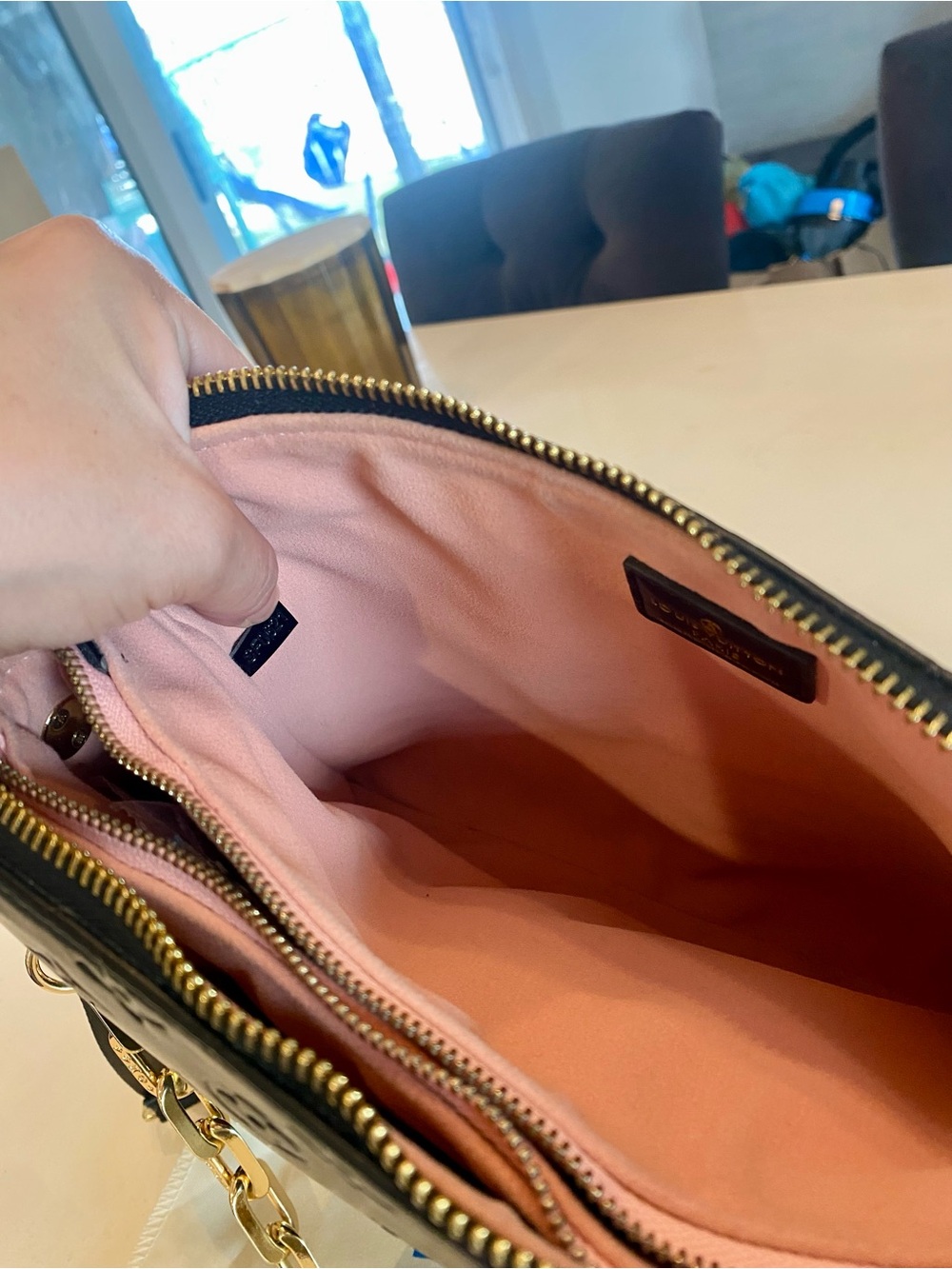 Embossed Monogram Bag - Picture 7 of 8